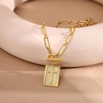 The Dainty Nail Cross Necklace