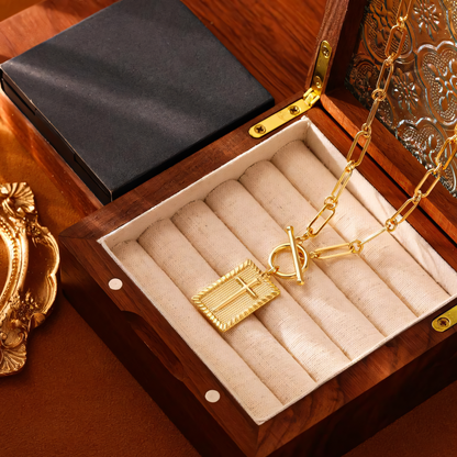 The Dainty Nail Cross Necklace