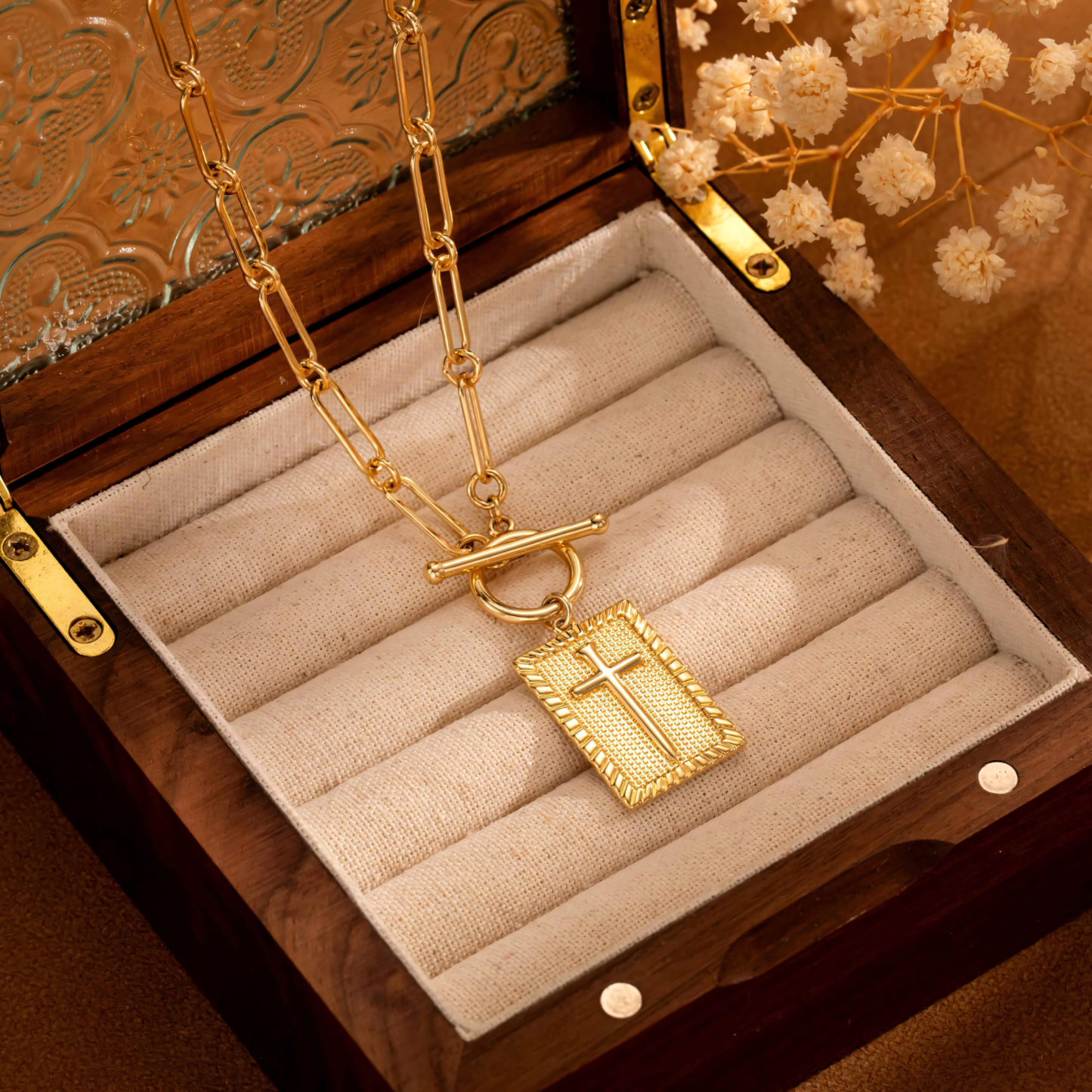 The Dainty Nail Cross Necklace