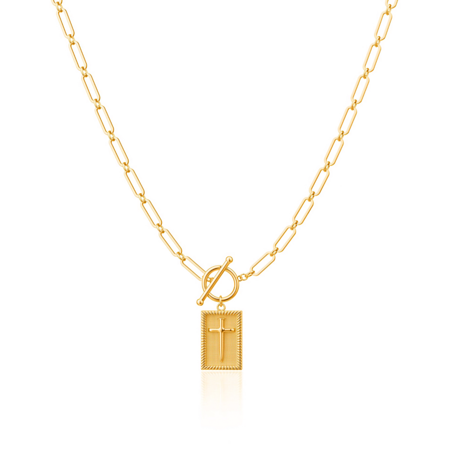 The Dainty Nail Cross Necklace