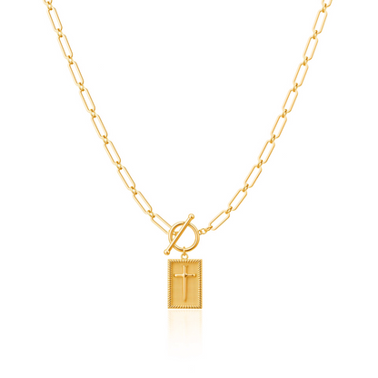 The Dainty Nail Cross Necklace