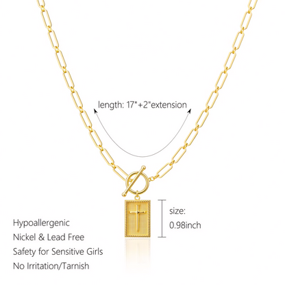 The Dainty Nail Cross Necklace